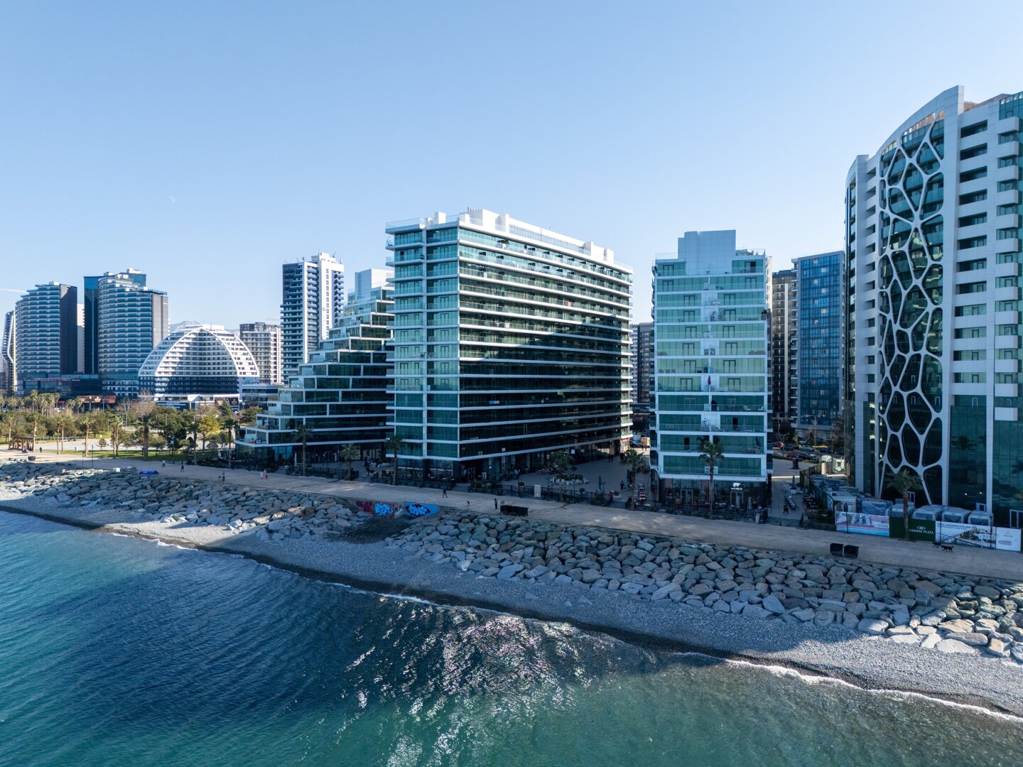 Batumi View nad samym morzem