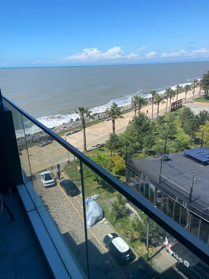 Beachfront Batumi View | Sea Front & Side Views | 40m² + 22m² Terrace | Promenade